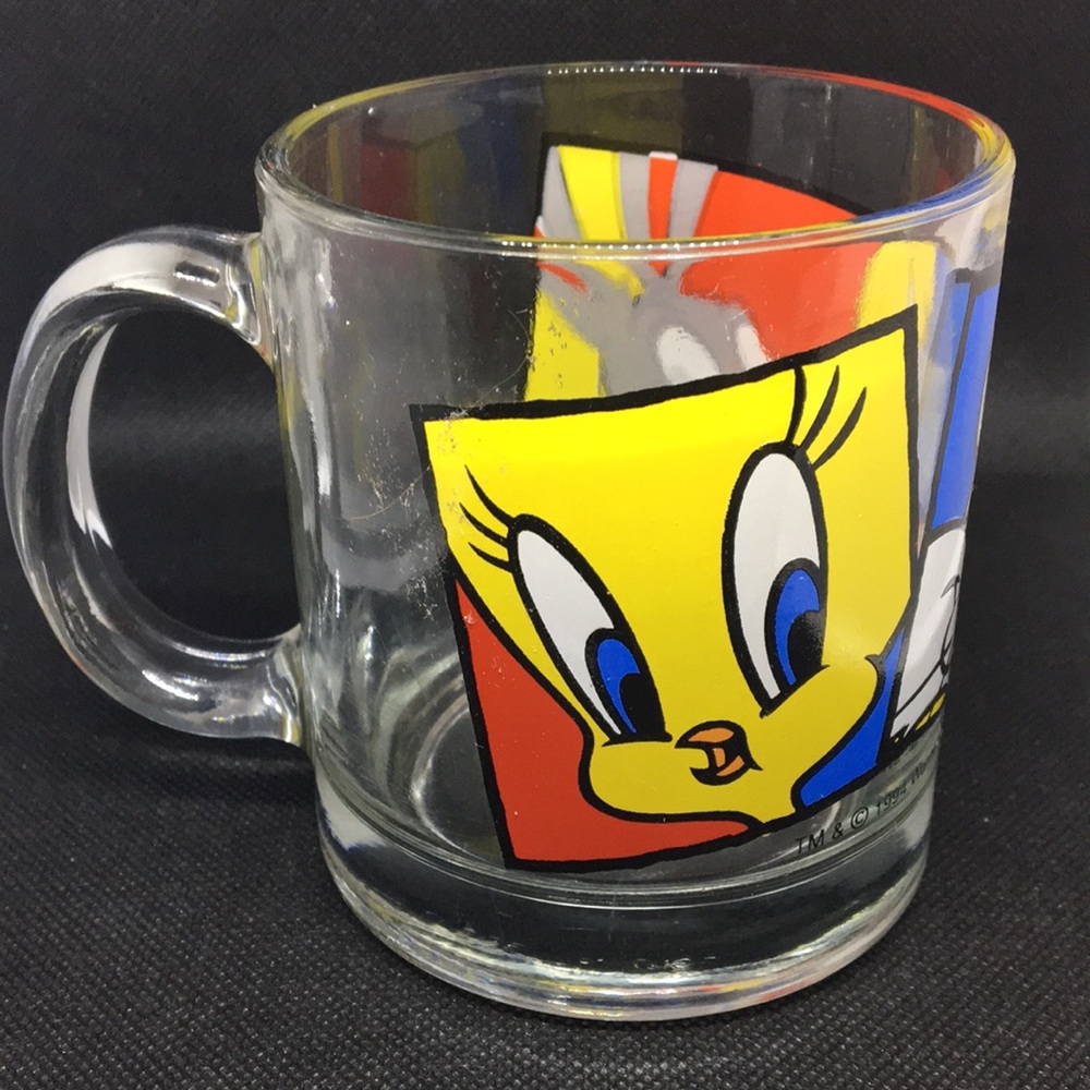Vintage Warner Bros Looney Tunes Mug Bugs Bunny,Tweety Bird &Sylvester … - Picture 4 of 6
